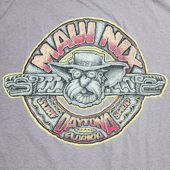 Maui Nix Vintage Daytona Beach Surf Shop T-Shirt, Men's Medium - Picture 1 of 11